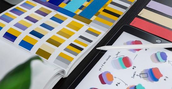 UX/UI design and user experience analysis with digital interfaces